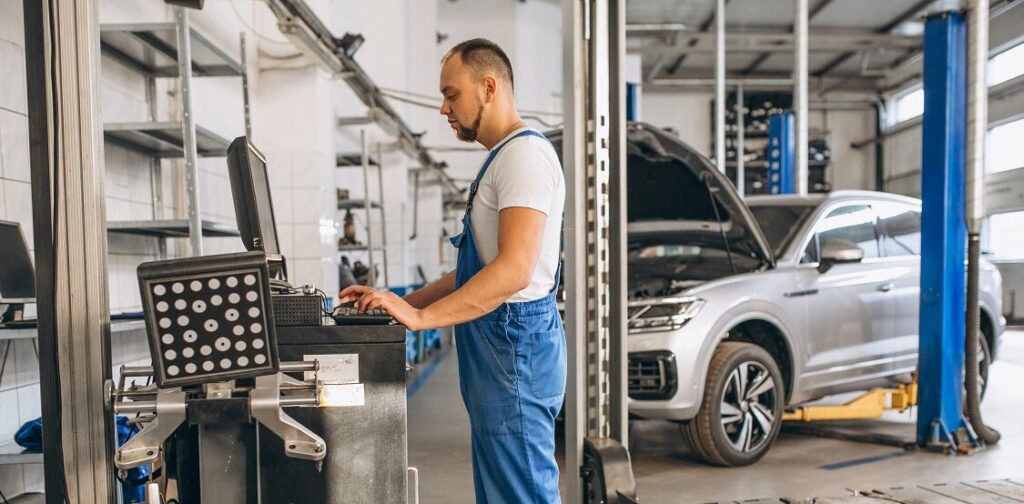 testes de falha mecânica em carros