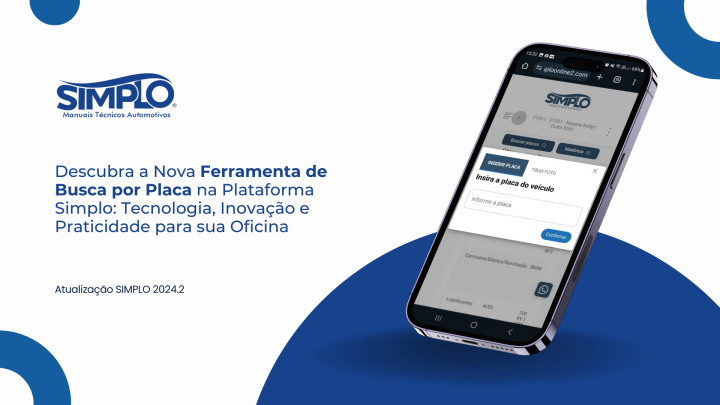 Descubra a Nova Ferramenta de Buscar Manuais técnicos automotivos pela Placa do veiculo na Plataforma Simplo: Tecnologia, Inovação e Praticidade para sua Oficina